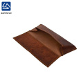 Genuine leather multi-purpose vintage unisex brown pencil case bag